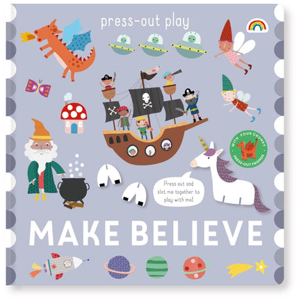 Press Out and Play Make Believe Activity Book