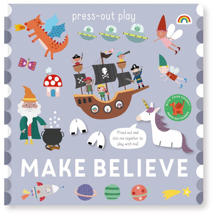 Press Out and Play Make Believe Activity Book