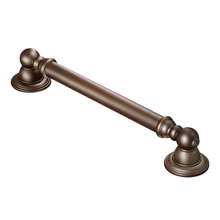 Moen Kingsley Bathroom Safety Designer Grab Bar Oil Rubbed Bronze 24 Inches