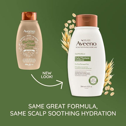 Aveeno Shampoo Oat Milk 354mL - OhYouLuckyDuck.com.au
