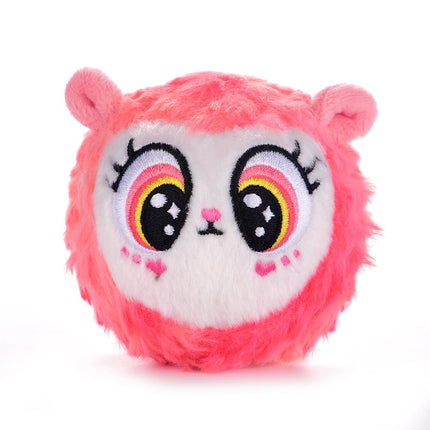 Bouncibles Hazel The Pink Hedgehog Collectible Bouncy Ball Toy 6.5CM