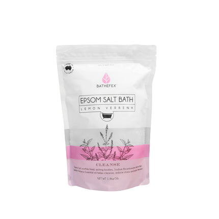 Bathefex Epsom Salt Bath Lemon Verbena 1.4kg