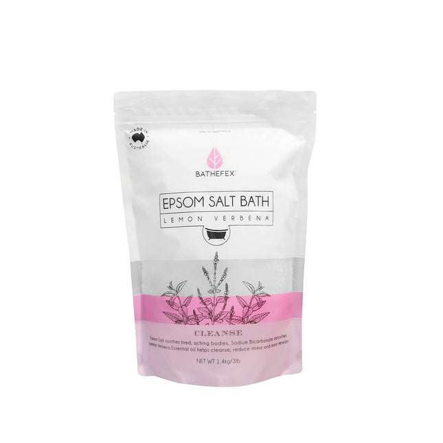 Bathefex Epsom Salt Bath Lemon Verbena 1.4kg