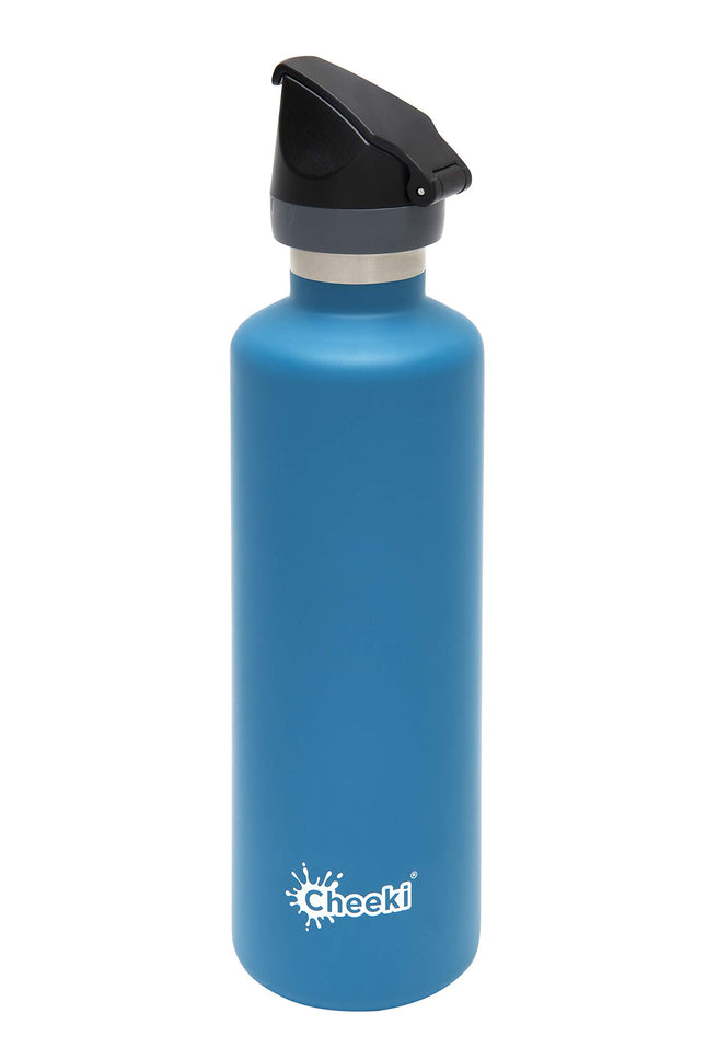 Cheeki Active Insulated Stainless Steel Bottle Topaz 600ML