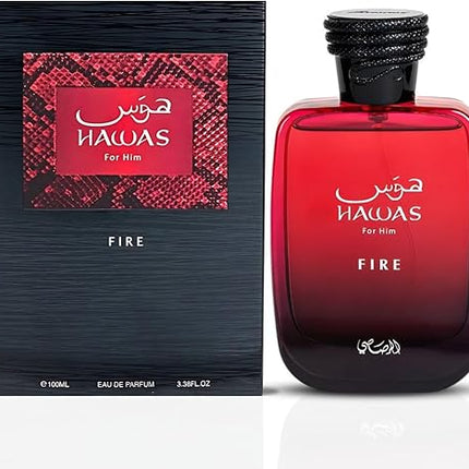 Rasasi Hawas Fire For Him Eau De Parfum 100ml