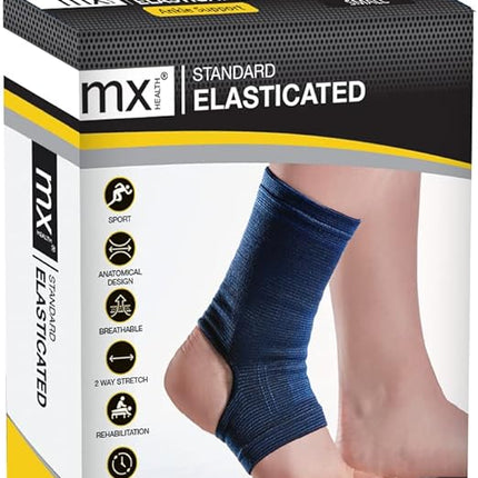 Mx Health Standard Elasticated Ankle Support Medium