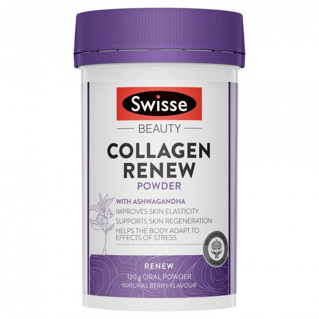 Swisse Beauty Collagen Renew Powder 120g - OhYouLuckyDuck.com.au