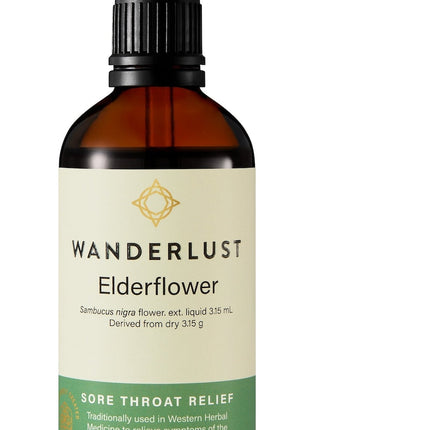Wanderlust Vegan Elderflower Drops 90ml