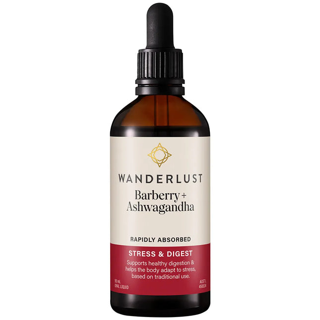 Wanderlust Barberry + Ashwagandha Drops 90ML