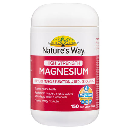 Natures Way High Strength Magnesium Tabs 150