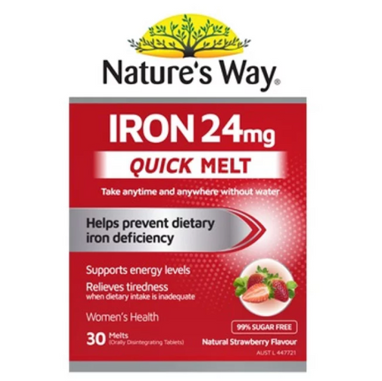 Nature's Way Iron Quick Melt 30
