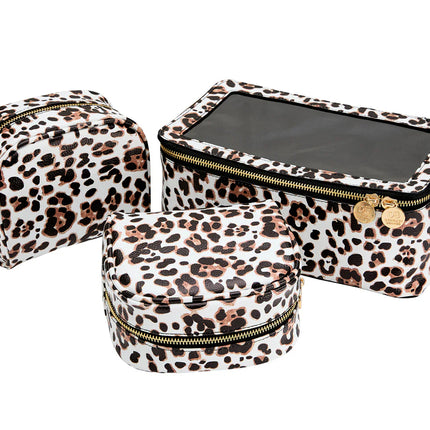 Designer Brands See All Cosmetic Bag Trio Leopard - OhYouLuckyDuck.com.au