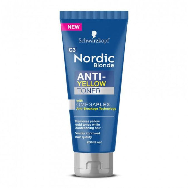 Schwarzkopf Nordic Blonde Anti-Yellow Toner - OhYouLuckyDuck.com.au