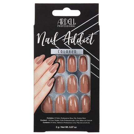 Ardell Nail Addict Latte - OhYouLuckyDuck.com.au