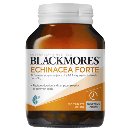 Blackmores Echinacea Forte Tablets 150 - OhYouLuckyDuck.com.au