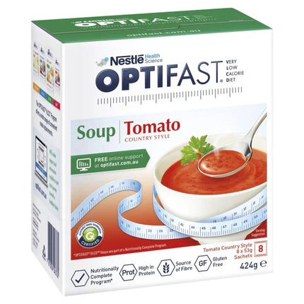 Optifast VLCD Soup Tomato 8 X 53g Sachets
