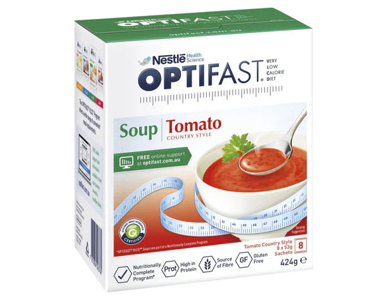 Optifast VLCD Soup Tomato 8 X 53g Sachets