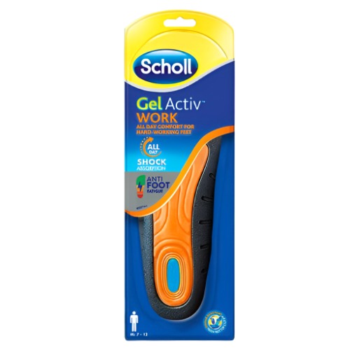 Scholl Gel Activ Insole Work Small - OhYouLuckyDuck.com.au