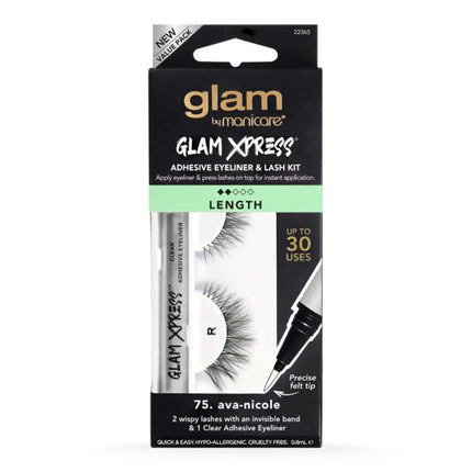 Glam by Manicare Xpress Kit Clear Ava-Nicole - OhYouLuckyDuck.com.au