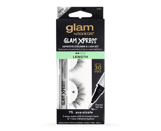 Glam by Manicare Xpress Kit Clear Ava-Nicole - OhYouLuckyDuck.com.au