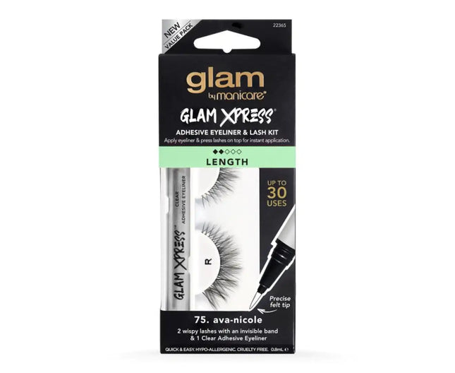 Glam by Manicare Xpress Kit Clear Ava-Nicole - OhYouLuckyDuck.com.au