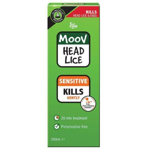 Ego Moov Head Lice Sensitive 200ML - OhYouLuckyDuck.com.au