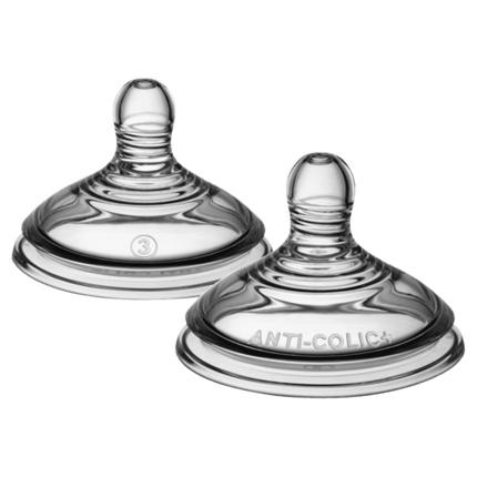 Tommee Tippee Advanced Anti-Colic Medium Flow Teats 2 Pack