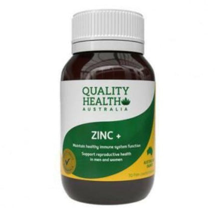 Quality Health Australia Zinc + 70s - OhYouLuckyDuck.com.au