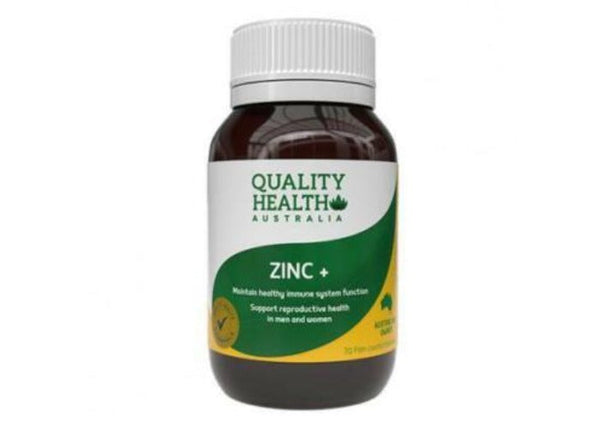 Quality Health Australia Zinc + 70s - OhYouLuckyDuck.com.au