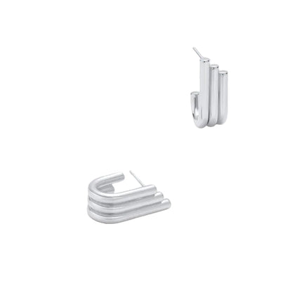 Zafino Elly Hoop Silver