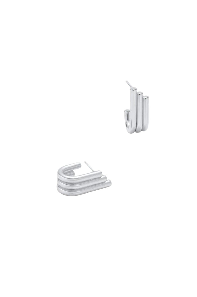 Zafino Elly Hoop Silver