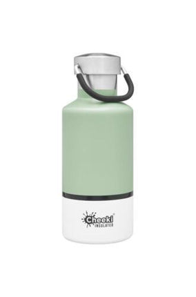 Cheeki Classic Insulated Bottle Pistachio White 400ml - OhYouLuckyDuck.com.au