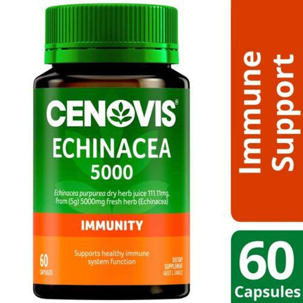 Cenovis Echinacea 5000 60 Capsules - OhYouLuckyDuck.com.au