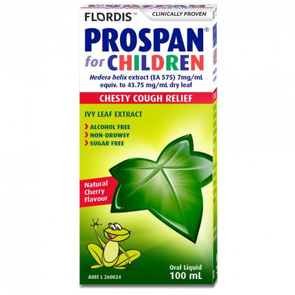 Prospan Kids Chesty Cough Relief 100ml - OhYouLuckyDuck.com.au