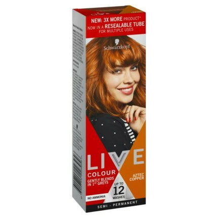 Schwarzkopf Live Colour Aztec Copper 75ml - OhYouLuckyDuck.com.au