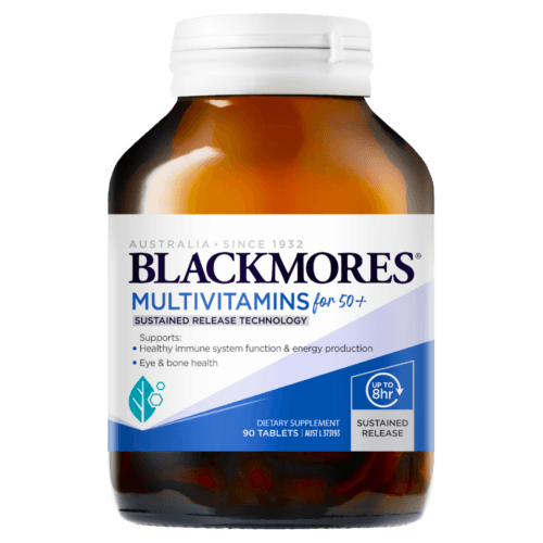 Blackmores Multivitamins for 50+ 90 Tablets - OhYouLuckyDuck.com.au