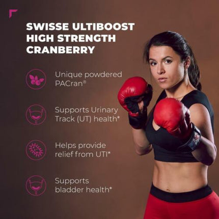 Swisse Ultiboost High Strength Cranberry 25000mg 30 Capsules - OhYouLuckyDuck.com.au