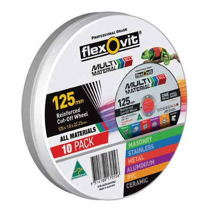 Flexovit Multi-Material Cut-Off Wheel - 10 Pack