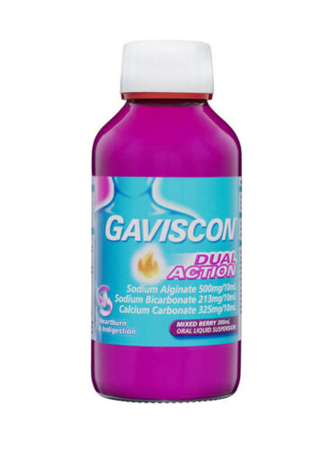 Gaviscon Dual Action Mixed Berry 600ml - OhYouLuckyDuck.com.au