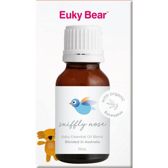 Euky Bear Sniffly Nose Baby Essential Oil Blend 15Ml - OhYouLuckyDuck.com.au
