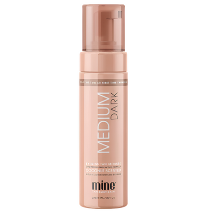 Minetan Tanning Foam Medium Dark 200ML