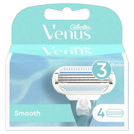Gillette Venus Smooth Razor Blade Refills 4