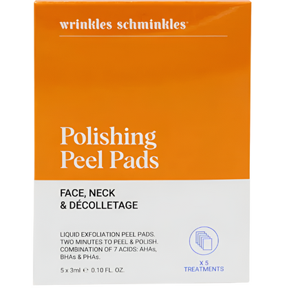 Wrinkles Schminkles Face Polishing Peel Pads 5 Pack