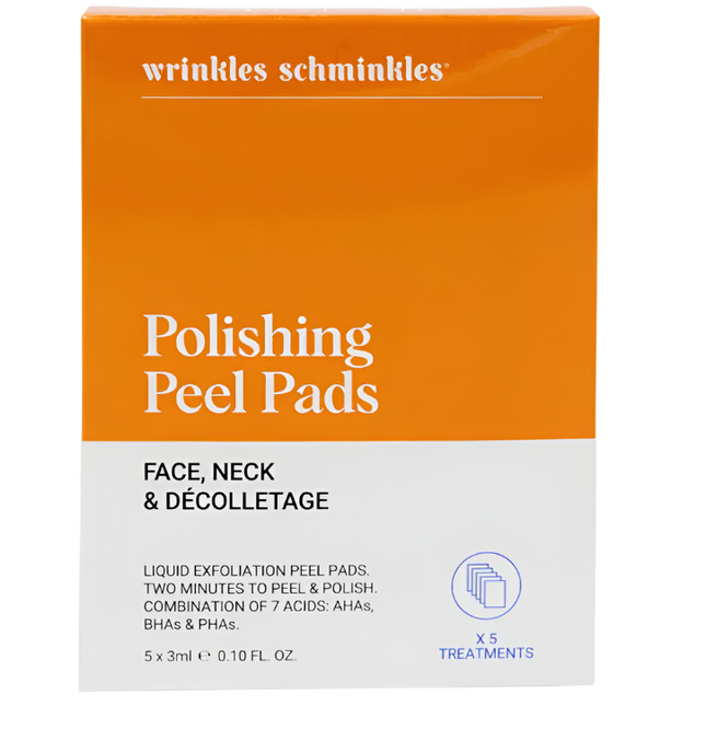 Wrinkles Schminkles Face Polishing Peel Pads 5 Pack