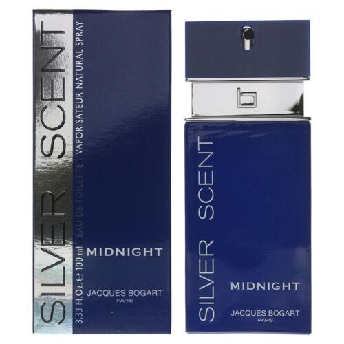 Jacques Bogart Silver Scent Midnight EDT 100ml - OhYouLuckyDuck.com.au