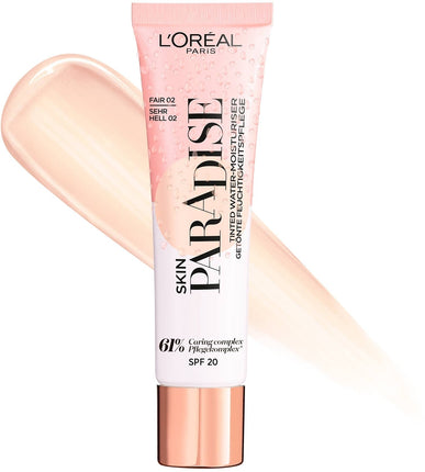 Loreal Paris Skin Paradise Tinted Water Cream Foundation 02 Fair 30ML
