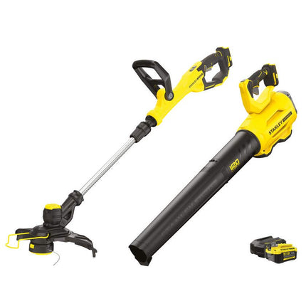 Stanley FatMax V20 18V Brushless Garden Kit - 2 Piece SFMCSTBLM1-XE