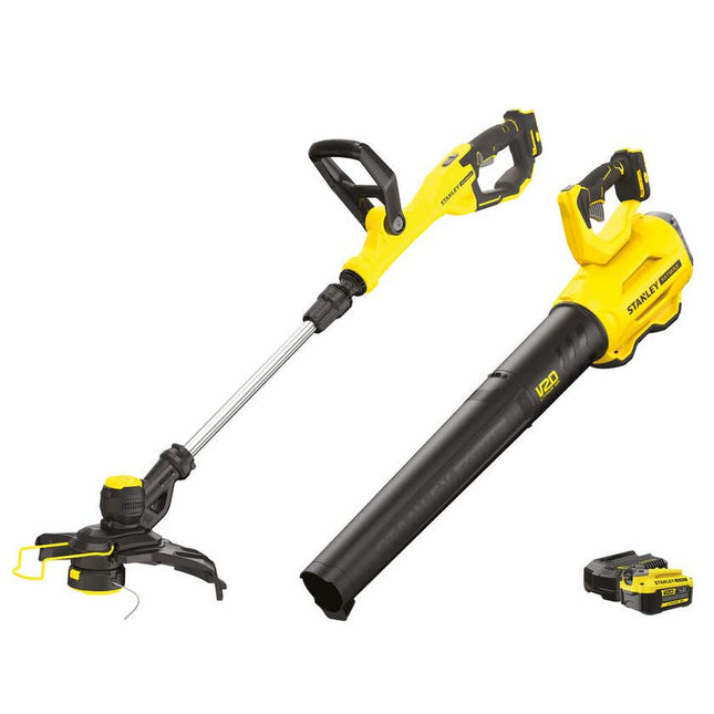 Stanley FatMax V20 18V Brushless Garden Kit - 2 Piece SFMCSTBLM1-XE