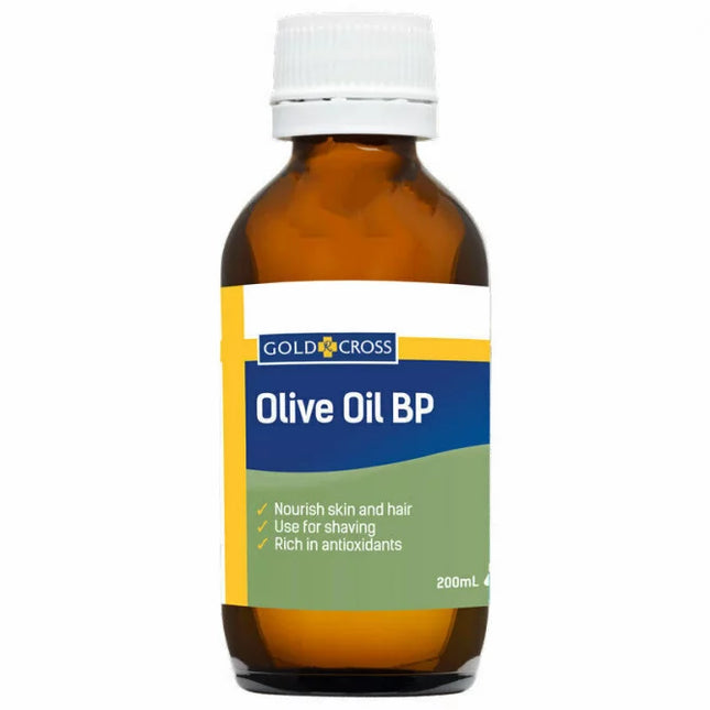 Gold Cross Olive Oil 200ml - OhYouLuckyDuck.com.au