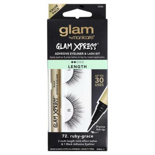 Manicare Glam Xpress Lashes Ruby-Grace - OhYouLuckyDuck.com.au